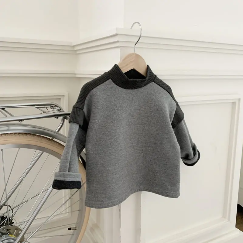 Cotton House - Korean Children Fashion - #discoveringself - Knit Tee - 11