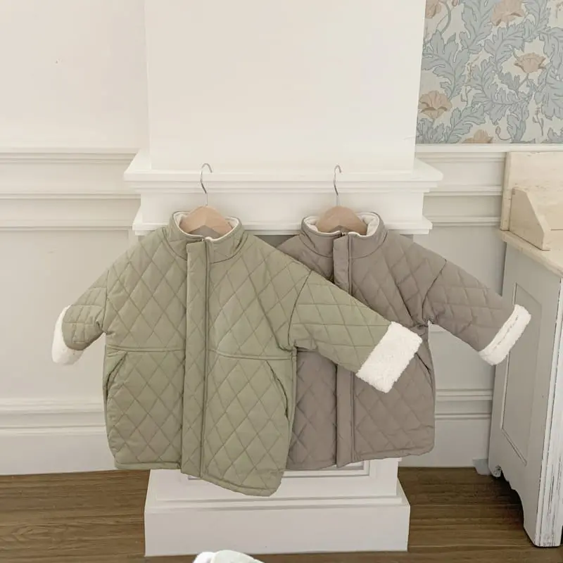Cotton House - Korean Children Fashion - #discoveringself - Lisandra Long Padding Jumper - 5