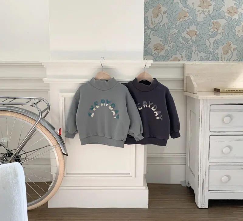 Cotton House - Korean Children Fashion - #discoveringself - Everyday Sweatshirt - 2