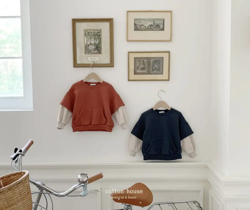 Cotton House - Korean Children Fashion - #discoveringself - Layeres Sweatshirt