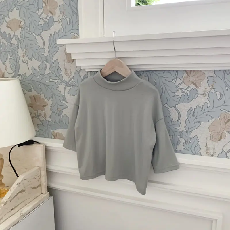 Cotton House - Korean Children Fashion - #fashionkids - Peach Tee - 10