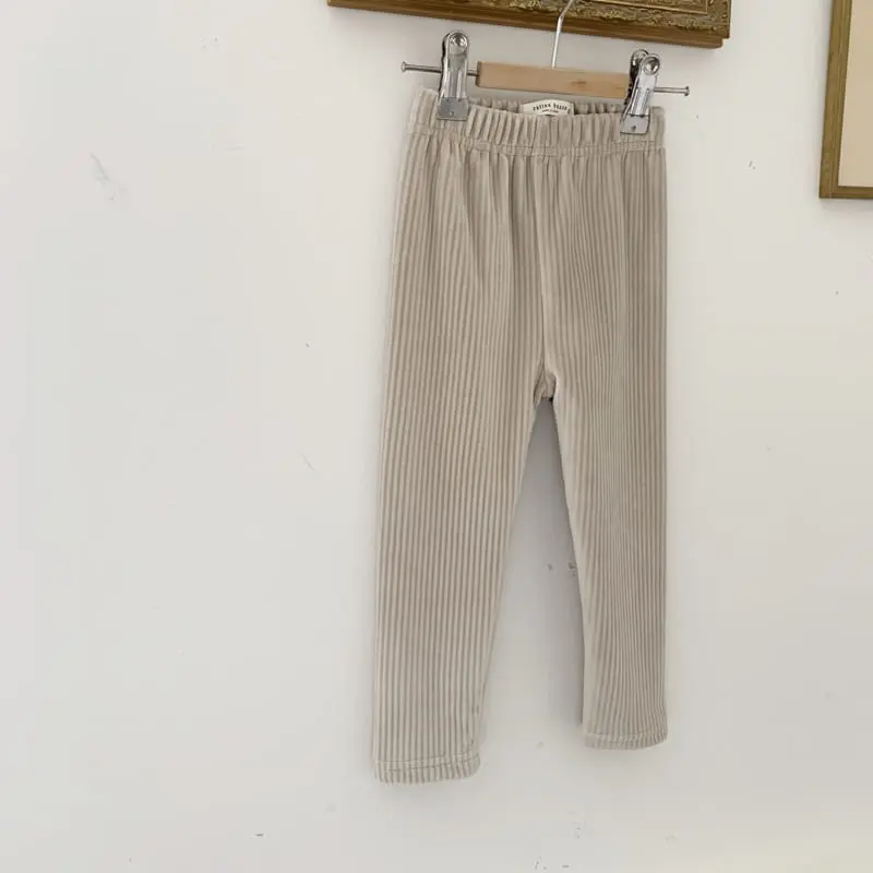 Cotton House - Korean Children Fashion - #fashionkids - Velvet Leggings - 9