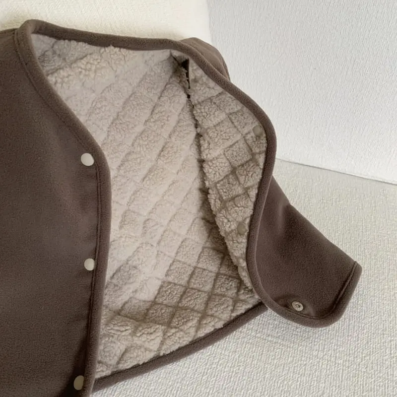 Cotton House - Korean Children Fashion - #fashionkids - Reversible Square Vset - 8