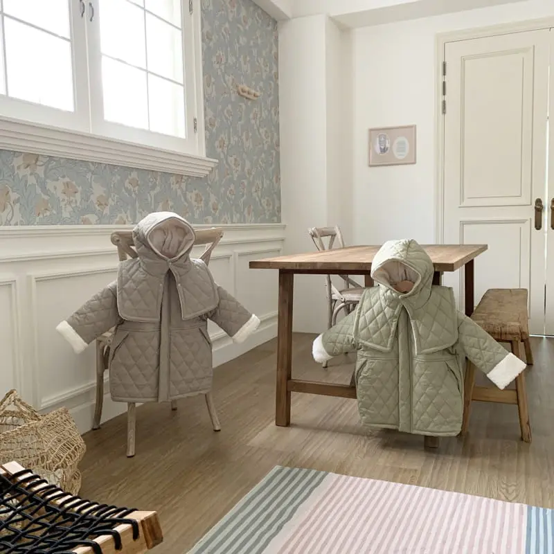 Cotton House - Korean Children Fashion - #fashionkids - Lisandra Padding Warmer - 7