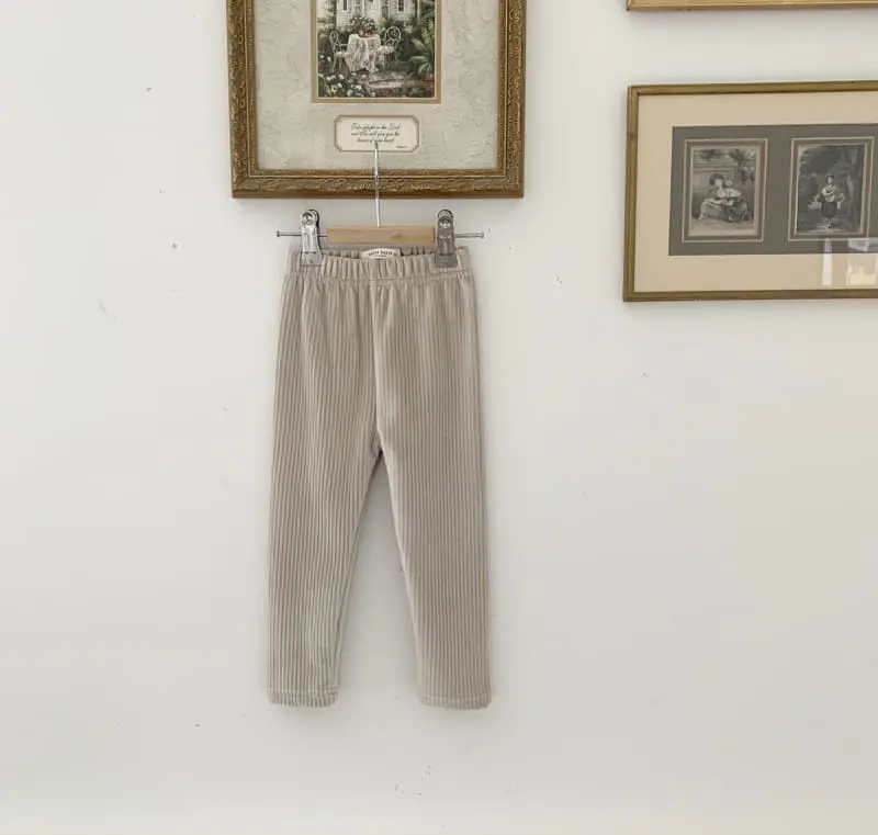 Cotton House - Korean Children Fashion - #kidsshorts - Velvet Leggings - 10