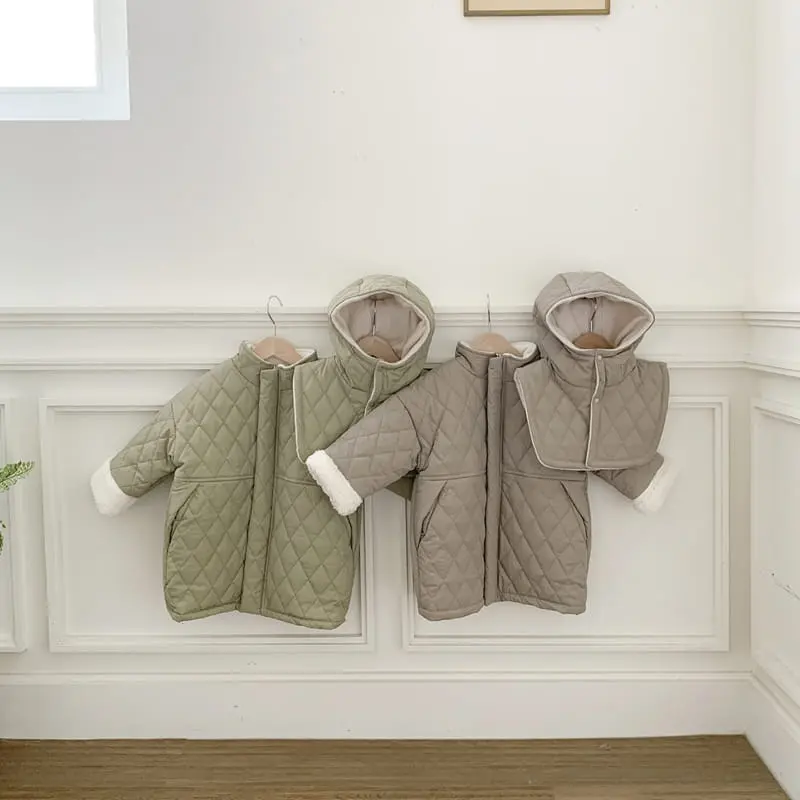 Cotton House - Korean Children Fashion - #kidsshorts - Lisandra Long Padding Jumper - 7