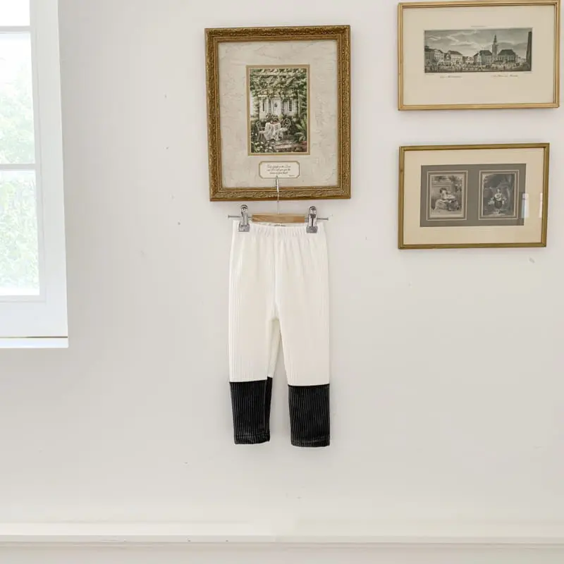 Cotton House - Korean Children Fashion - #kidsstore - Color Velvet Leggings - 10