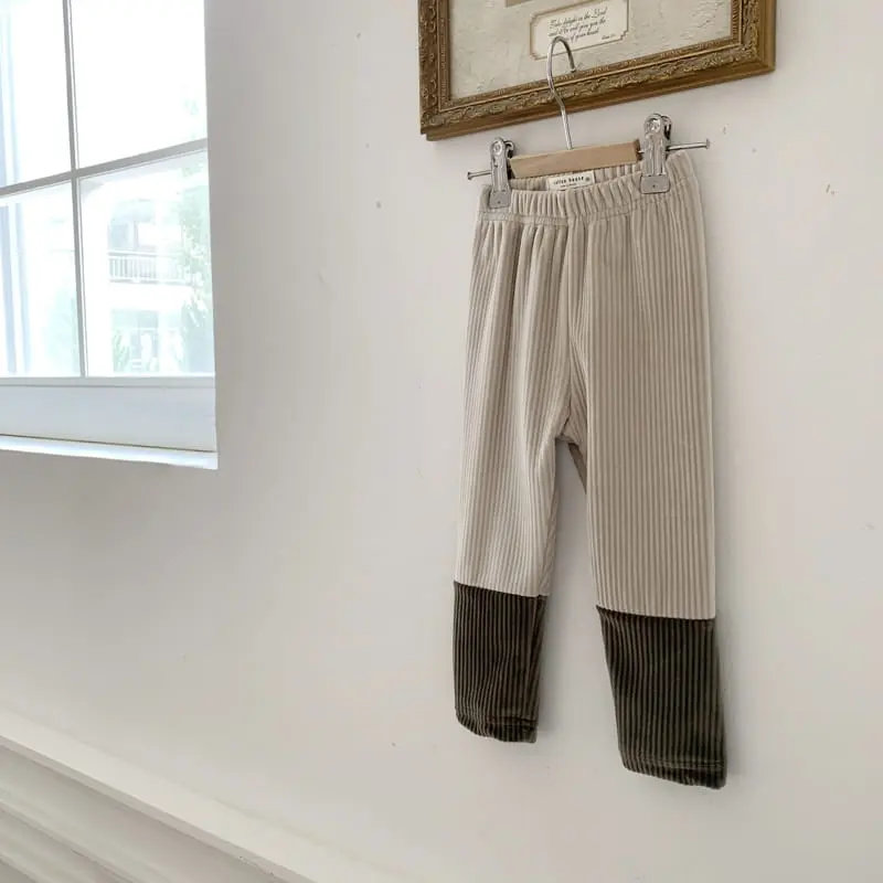 Cotton House - Korean Children Fashion - #kidzfashiontrend - Color Velvet Leggings - 11