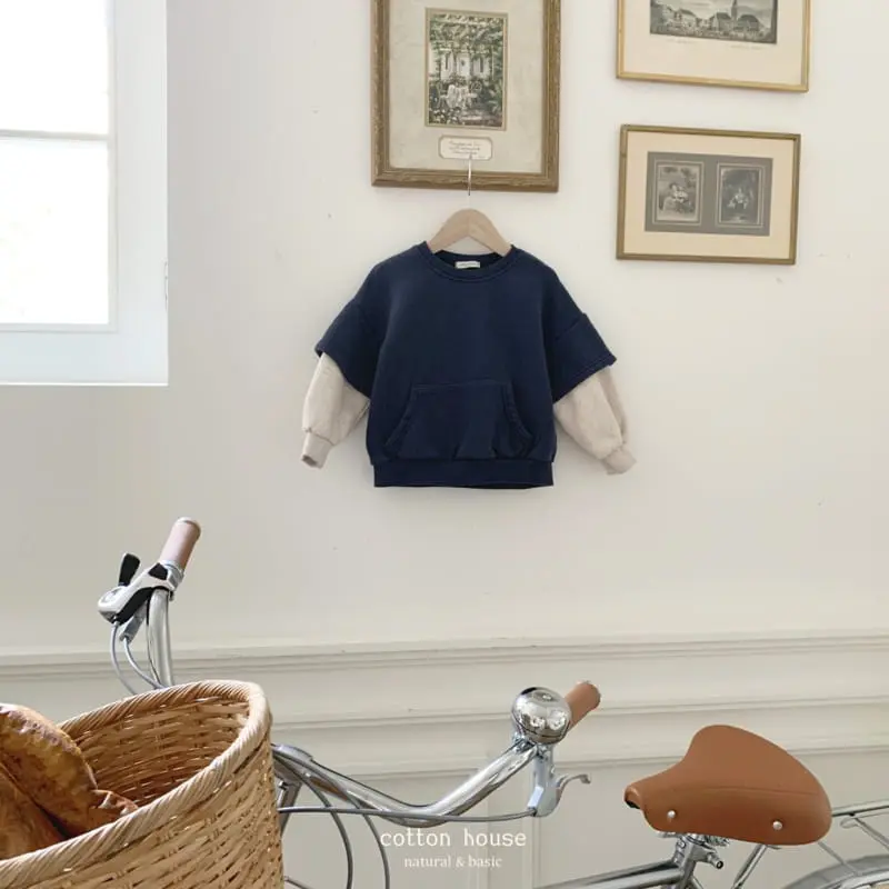Cotton House - Korean Children Fashion - #kidzfashiontrend - Layeres Sweatshirt - 5