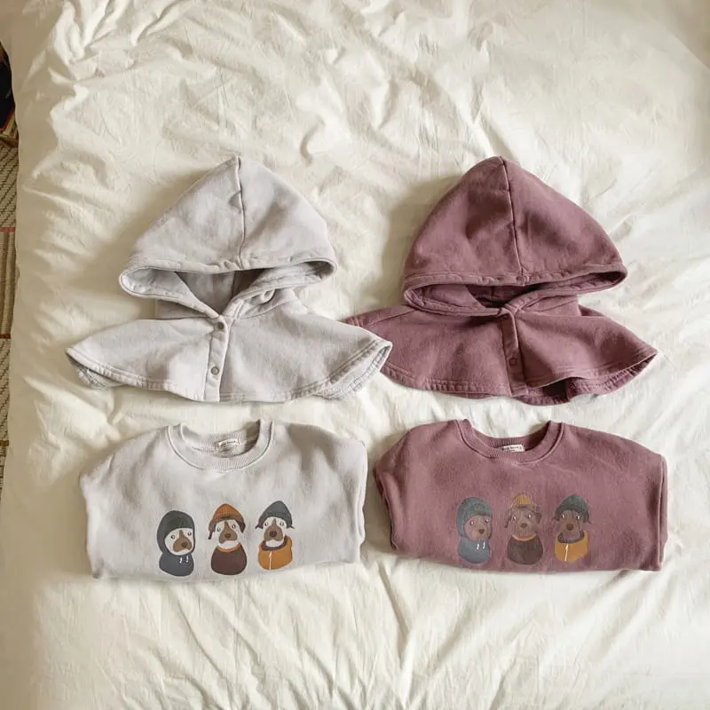 Cotton House - Korean Children Fashion - #magicofchildhood - Cozy Hoody Neck Warmer - 11