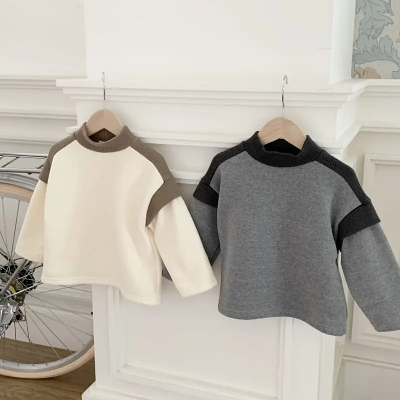 Cotton House - Korean Children Fashion - #littlefashionista - Knit Tee - 4