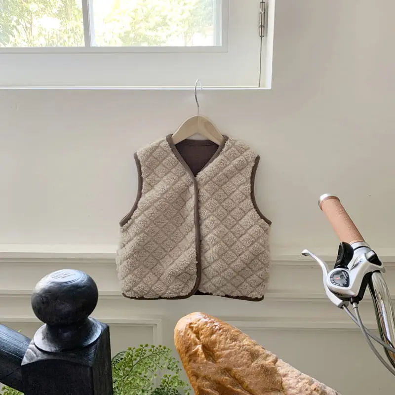 Cotton House - Korean Children Fashion - #minifashionista - Reversible Square Vset