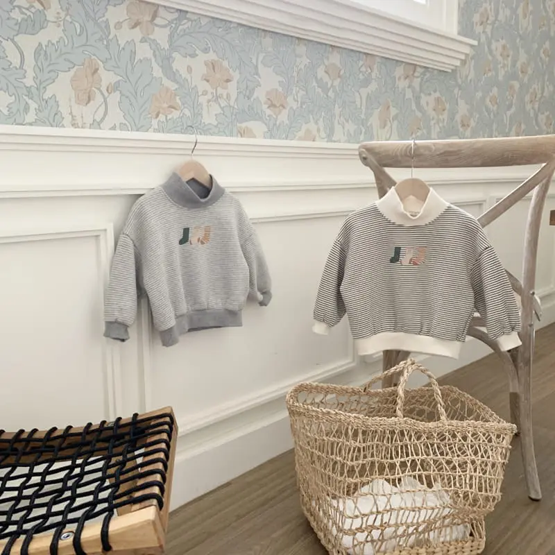 Cotton House - Korean Children Fashion - #minifashionista - Half Turtleneck Tee - 4