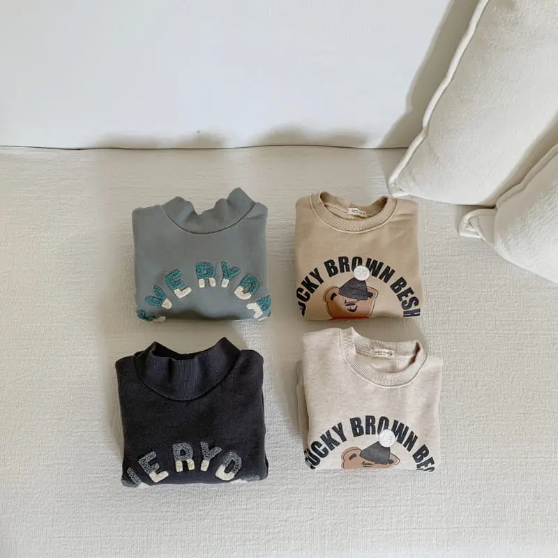 Cotton House - Korean Children Fashion - #todddlerfashion - Everyday Sweatshirt - 12
