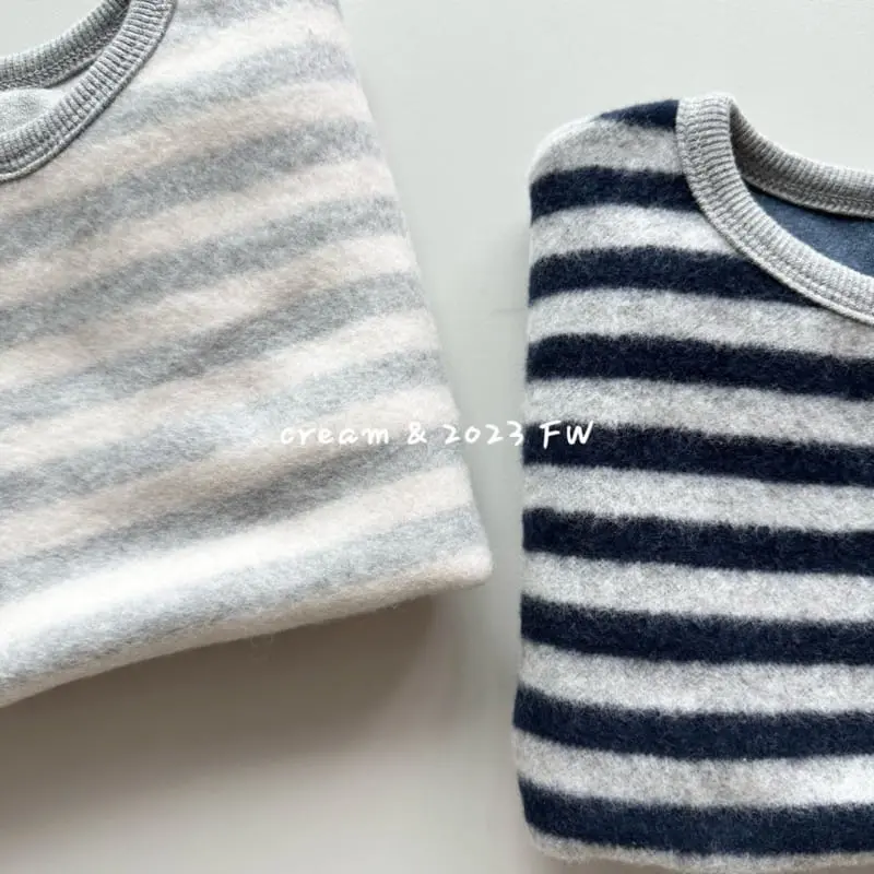 Cream Bbang - Korean Children Fashion - #Kfashion4kids - Fleece ST Tee