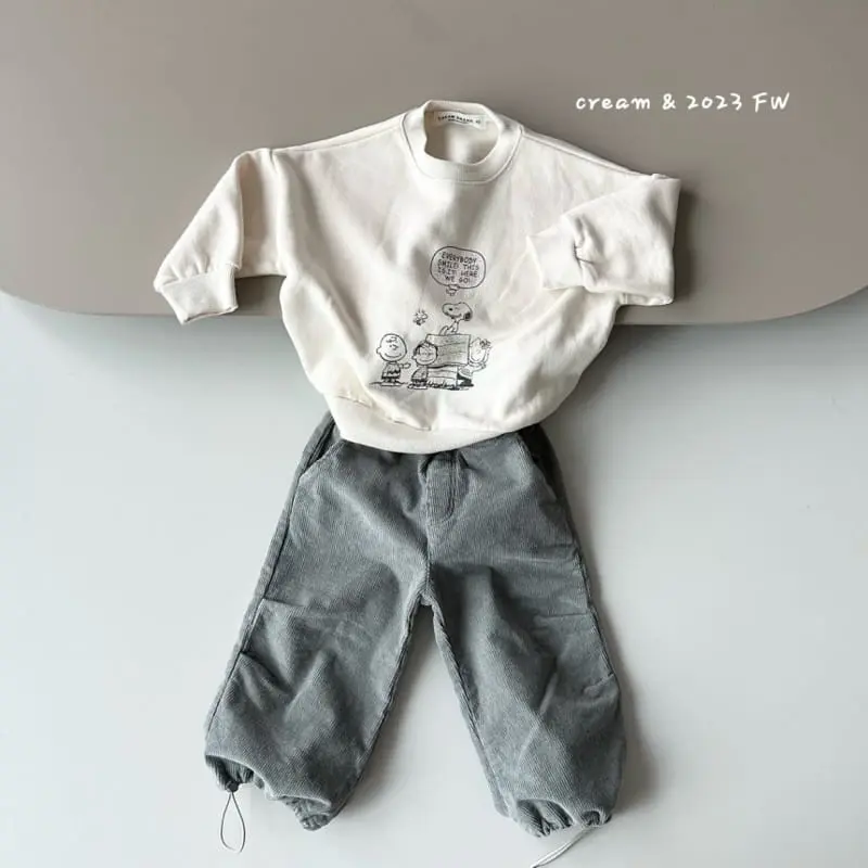 Cream Bbang - Korean Children Fashion - #childofig - Everybody Fleece Sweatshirt - 10
