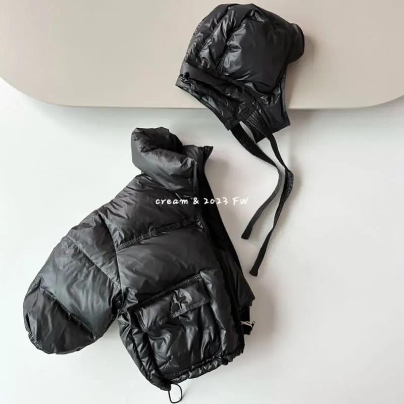 Cream Bbang - Korean Children Fashion - #designkidswear - Duckdown Hoody Padding Jacket