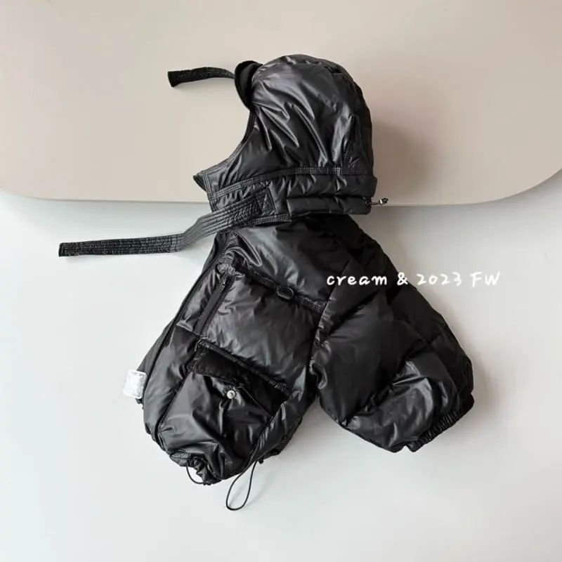 Cream Bbang - Korean Children Fashion - #discoveringself - Duckdown Hoody Padding Jacket - 2