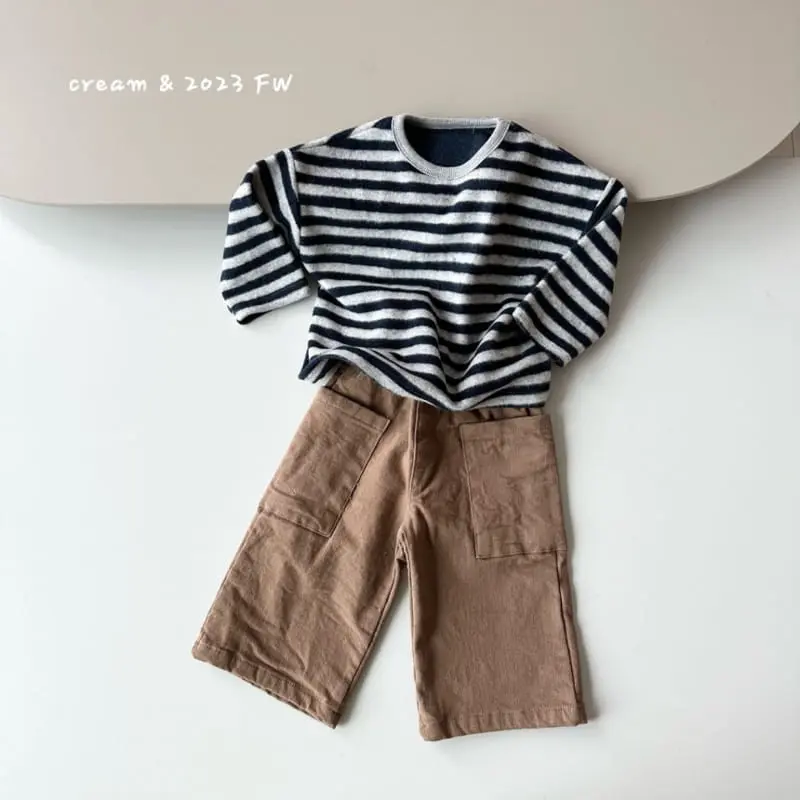 Cream Bbang - Korean Children Fashion - #discoveringself - Fleece ST Tee - 10