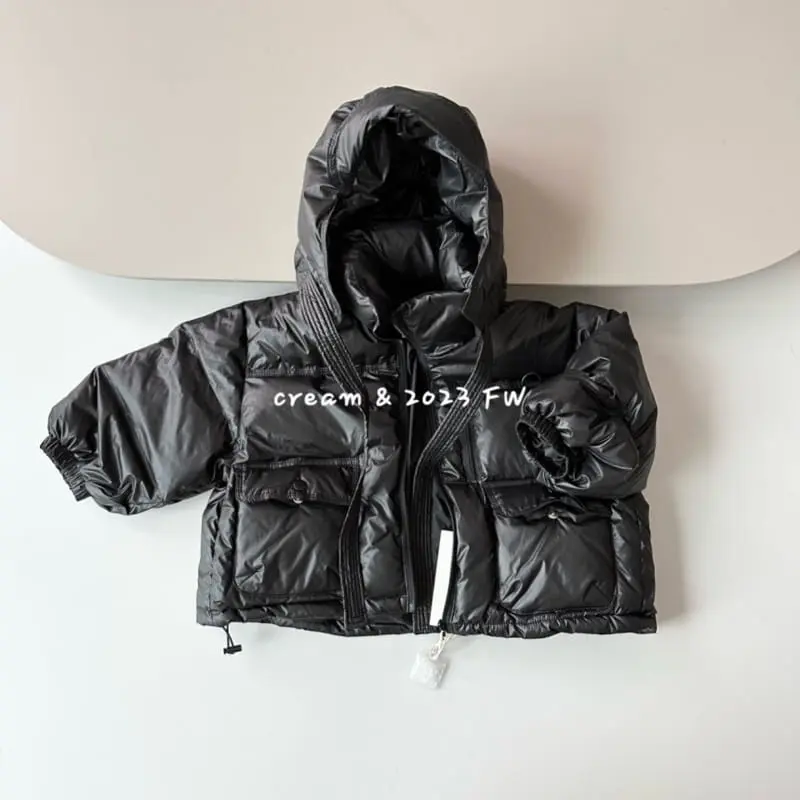 Cream Bbang - Korean Children Fashion - #fashionkids - Duckdown Hoody Padding Jacket - 3