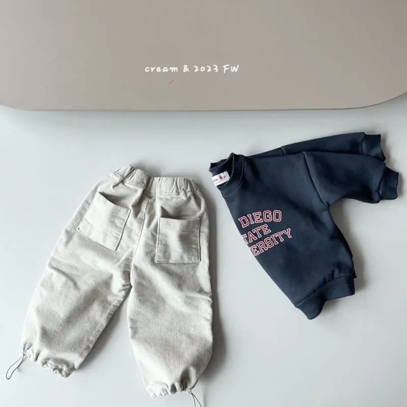 Cream Bbang - Korean Children Fashion - #kidsstore - San Diego Fleece Sweatshirt - 6