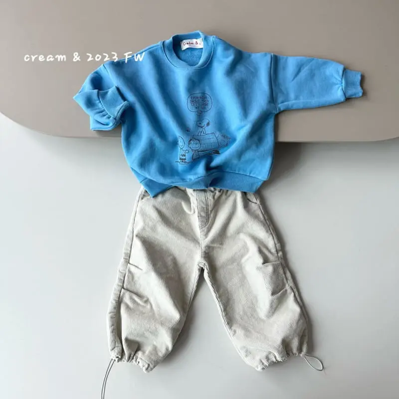 Cream Bbang - Korean Children Fashion - #littlefashionista - Rib String Pants - 10