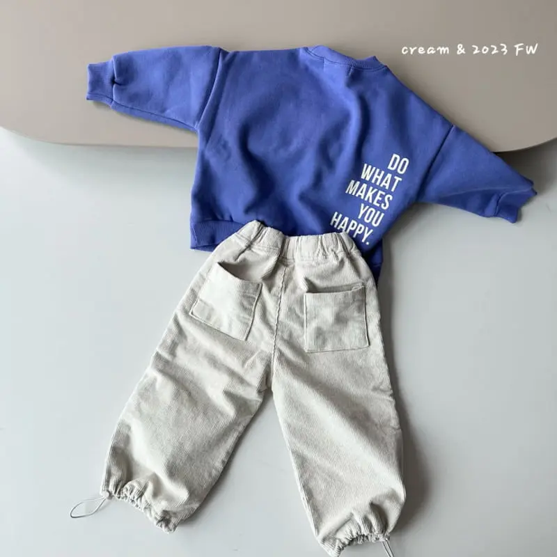 Cream Bbang - Korean Children Fashion - #magicofchildhood - What Fleece Sweatshirt - 8