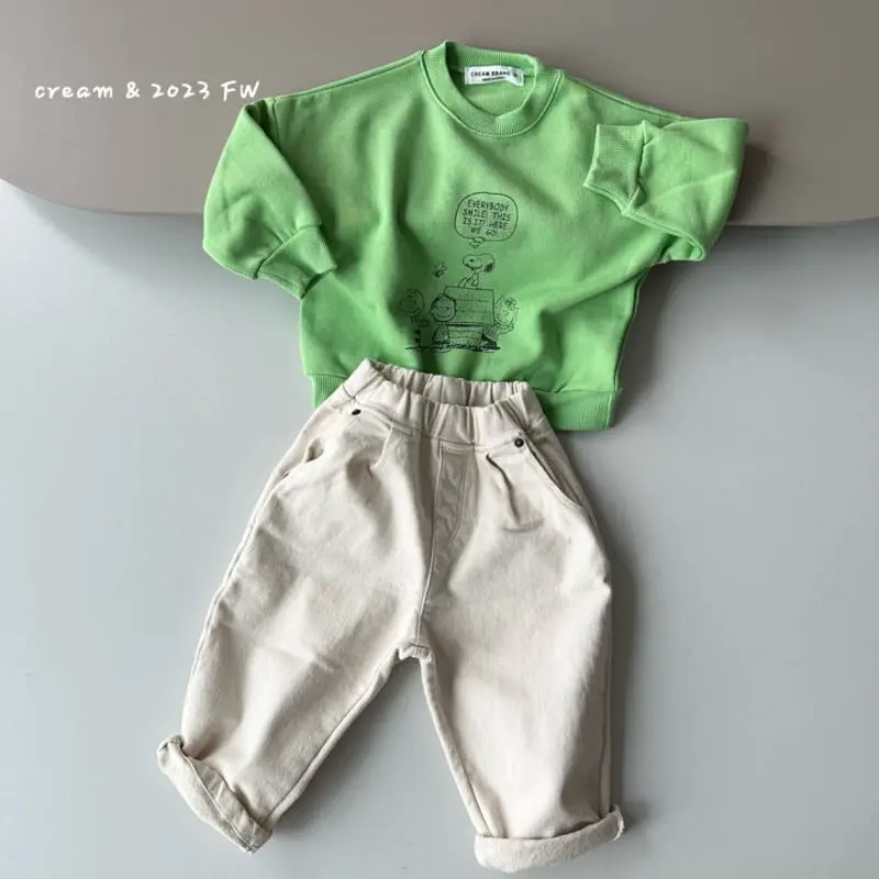 Cream Bbang - Korean Children Fashion - #prettylittlegirls - Everybody Fleece Sweatshirt - 9