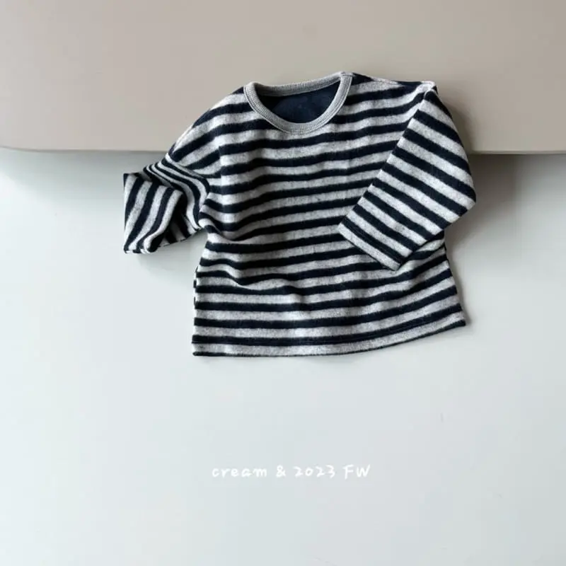 Cream Bbang - Korean Children Fashion - #prettylittlegirls - Fleece ST Tee - 5