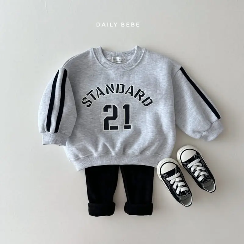 Daily Bebe - Korean Children Fashion - #Kfashion4kids - Standard Sweatshirt - 5