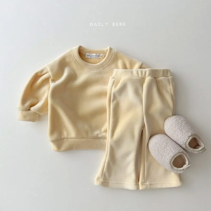 Daily Bebe - Korean Children Fashion - #Kfashion4kids - Mi Bootscut Set - 6