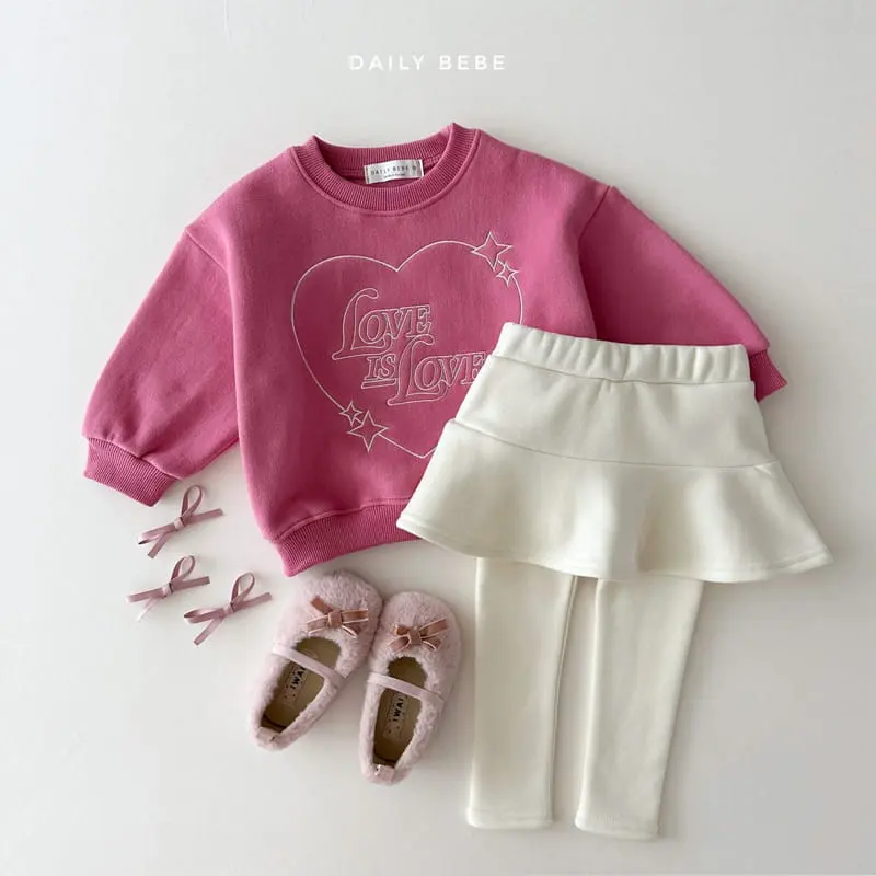 Daily Bebe - Korean Children Fashion - #childofig - Mi Skirt Leggings - 4