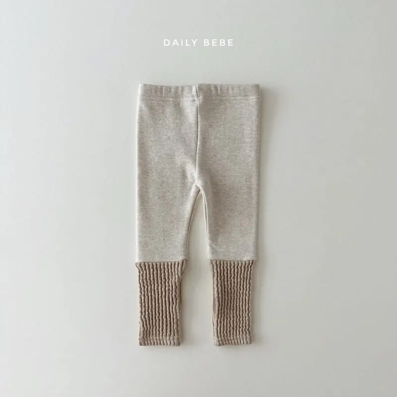 Daily Bebe - Korean Children Fashion - #childofig - Mi Toshi Leggings - 2