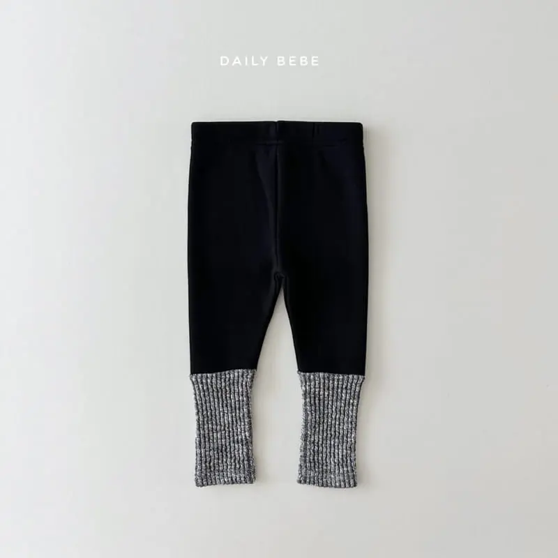 Daily Bebe - Korean Children Fashion - #childofig - Mi Toshi Leggings - 3