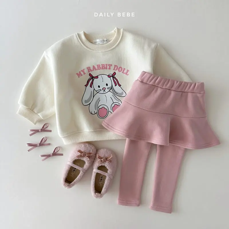 Daily Bebe - Korean Children Fashion - #childrensboutique - Mi Skirt Leggings - 5