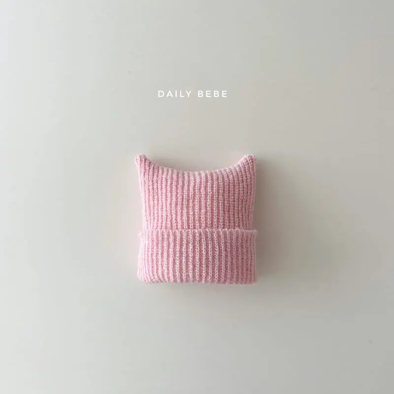 Daily Bebe - Korean Children Fashion - #childrensboutique - Kitty Beanie