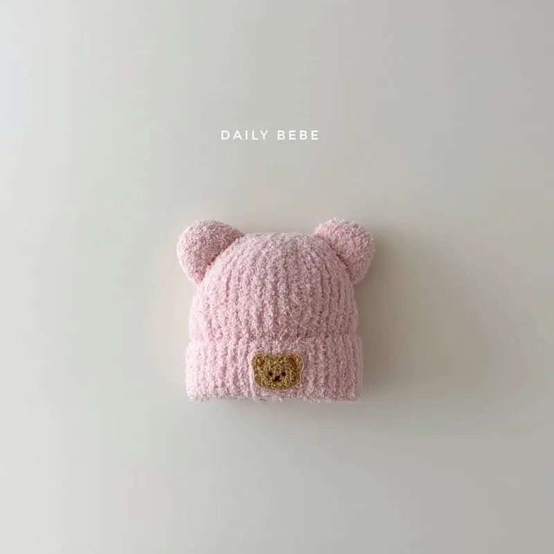 Daily Bebe - Korean Children Fashion - #designkidswear - Bear Beanie - 3