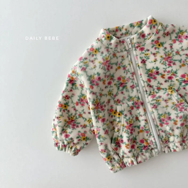 Daily Bebe - Korean Children Fashion - #discoveringself - Pattern Zip-up - 6