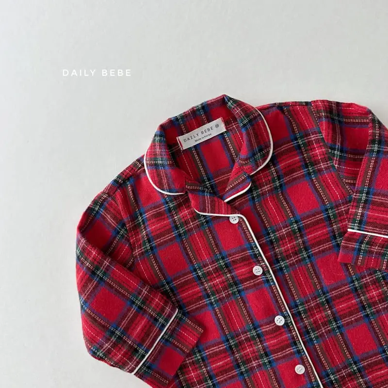 Daily Bebe - Korean Children Fashion - #fashionkids - Merry Pajama - 9