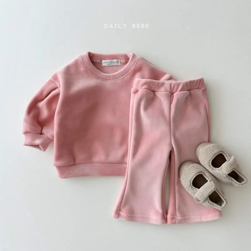 Daily Bebe - Korean Children Fashion - #kidsshorts - Mi Bootscut Set - 4