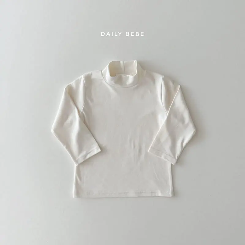 Daily Bebe - Korean Children Fashion - #kidzfashiontrend - Heat Turtleneck Tee