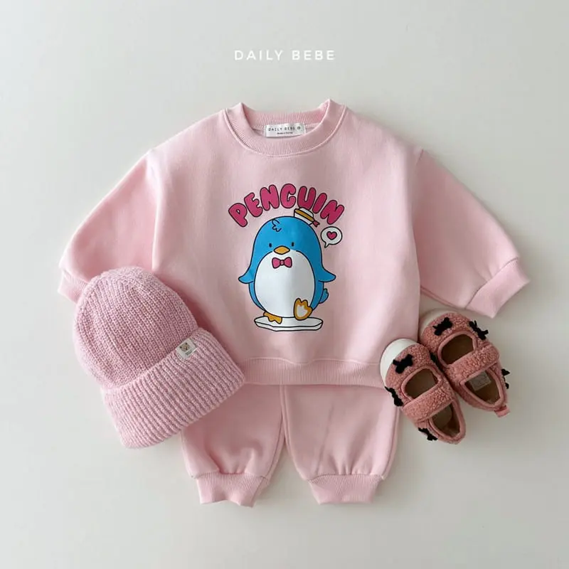 Daily Bebe - Korean Children Fashion - #littlefashionista - Friends Top Bottom Set