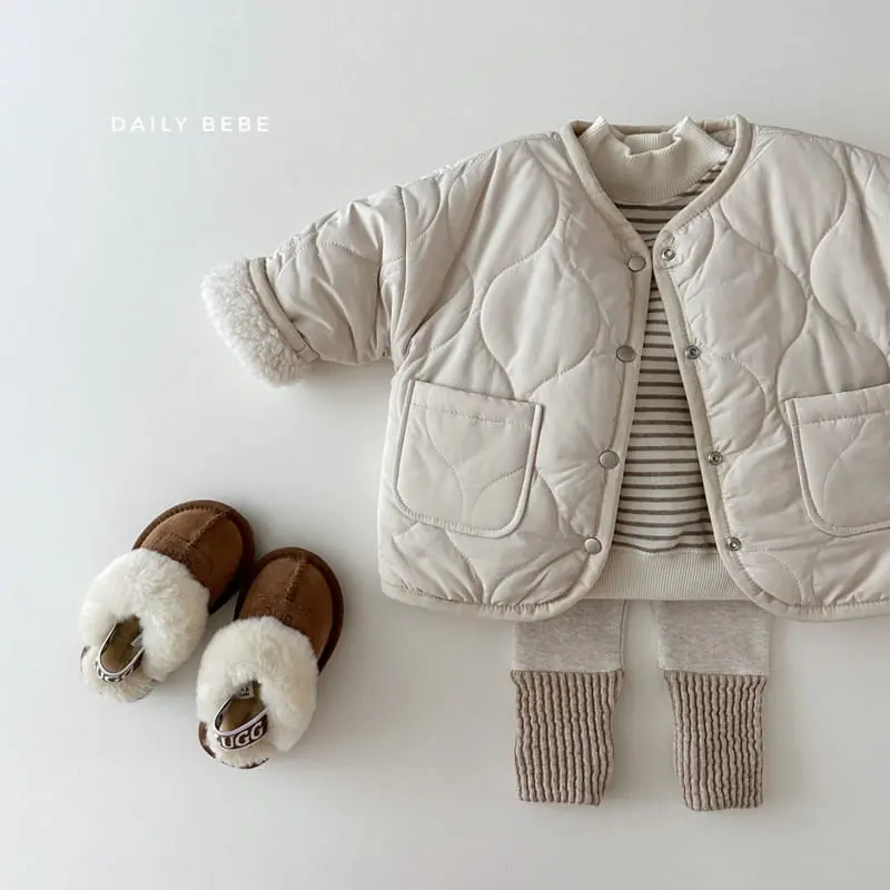 Daily Bebe - Korean Children Fashion - #magicofchildhood - Quilting Reversible Jumper - 3