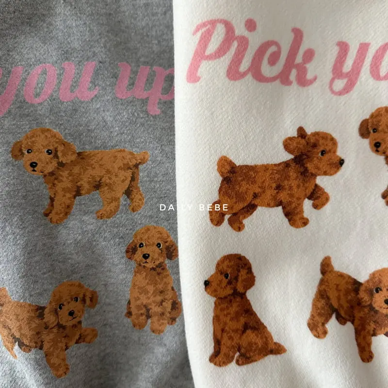 Daily Bebe - Korean Children Fashion - #magicofchildhood - Poodle Swaetshirt - 10