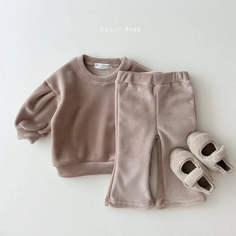 Daily Bebe - Korean Children Fashion - #magicofchildhood - Mi Bootscut Set - 8