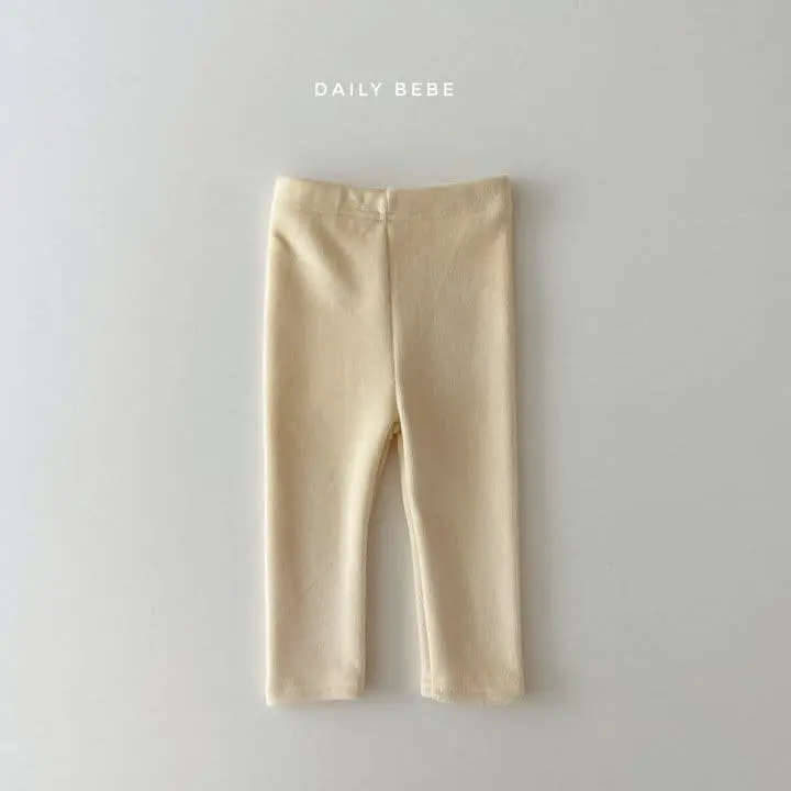 Daily Bebe - Korean Children Fashion - #minifashionista - Mi Basic Leggings - 2