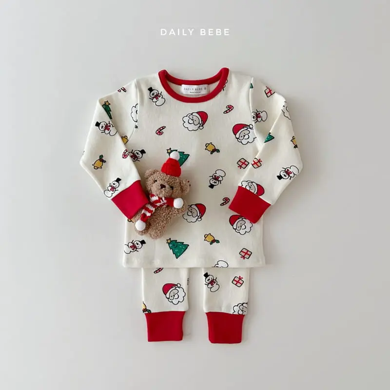 Daily Bebe - Korean Children Fashion - #prettylittlegirls - Santa Easywear - 2