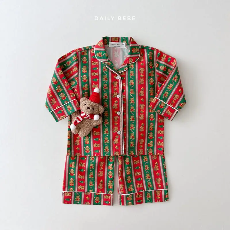 Daily Bebe - Korean Children Fashion - #prettylittlegirls - Merry Pajama