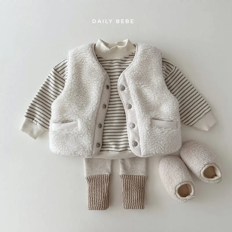 Daily Bebe - Korean Children Fashion - #prettylittlegirls - Half Turtleneck Sweatshirt - 7