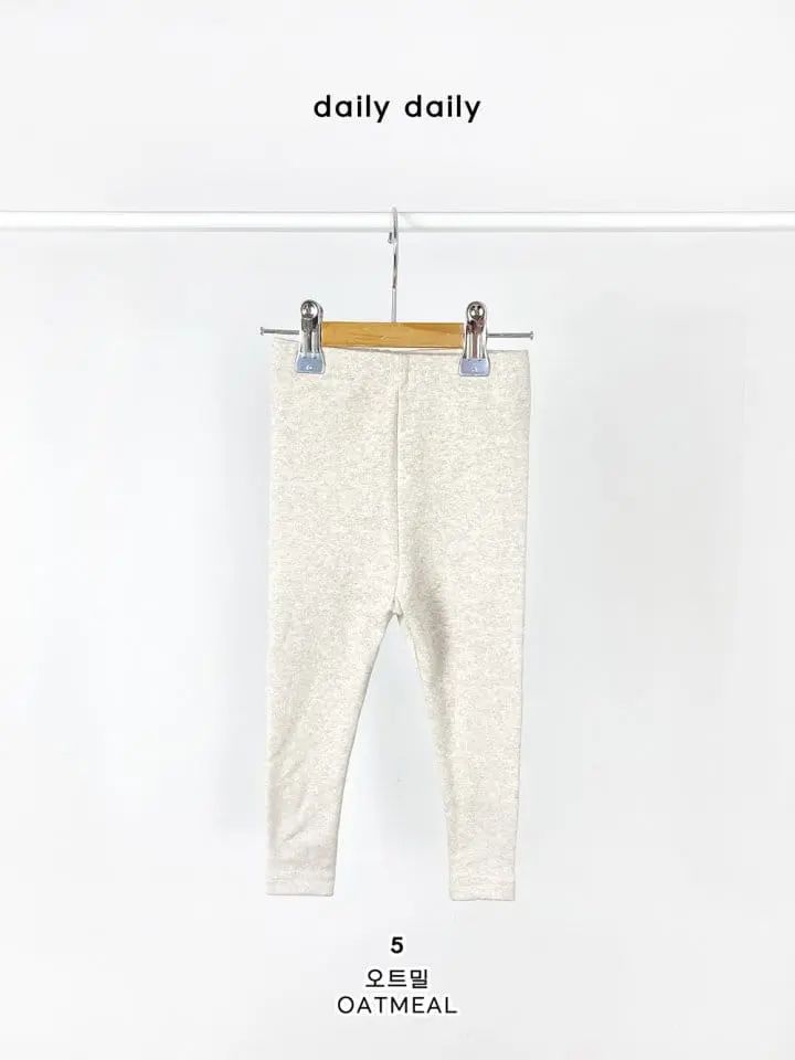 Daily Daily - Korean Children Fashion - #Kfashion4kids - Kid Cozy Fleece Leggings - 6